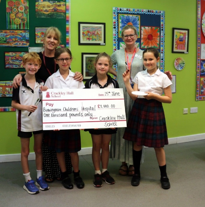 News &raquo; School’s Art Exhibition Raises £1,000 For Birmingham Children’s Hospital